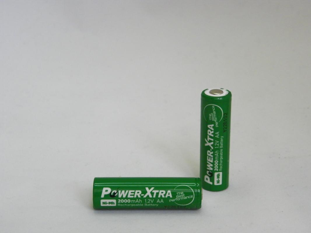 Power-Xtra AA 2000 mAh 1,2V Ni-Mh (1500 mAH)