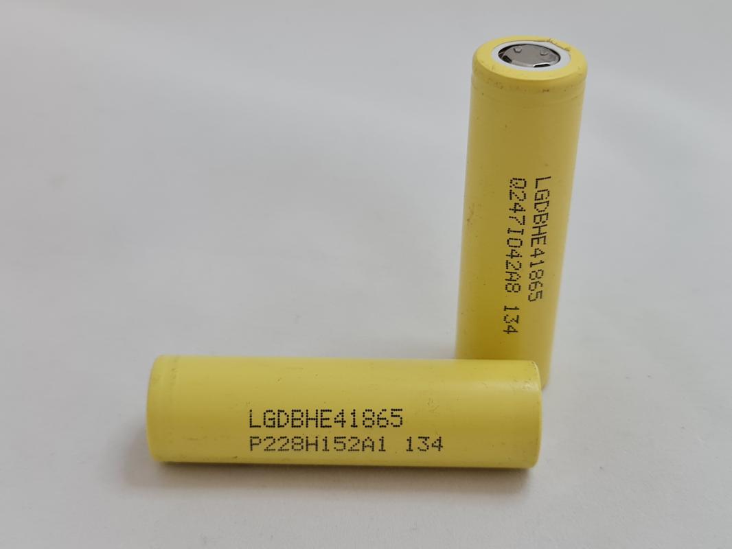 LG HE4 18650 2500 mAh 3.7 V 20A Yenilenmiş(2200mah)