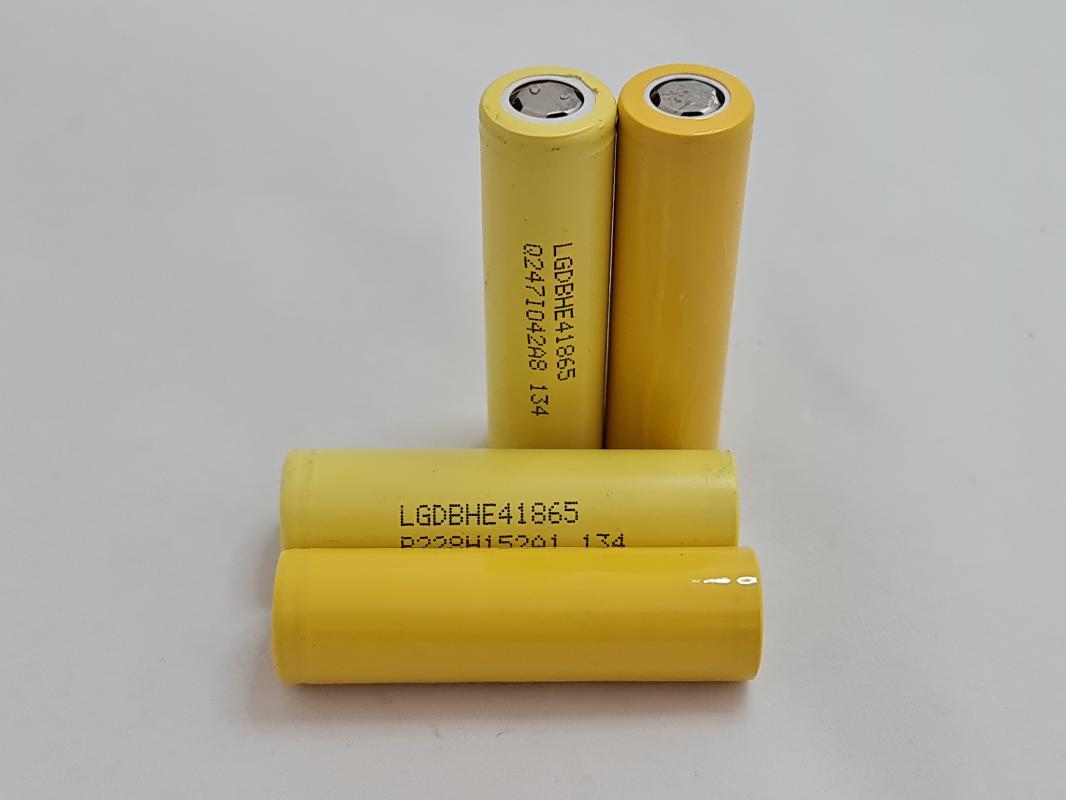 LG HE4 18650 2500 mAh 3.7 V 20A Yenilenmiş(2300mah)