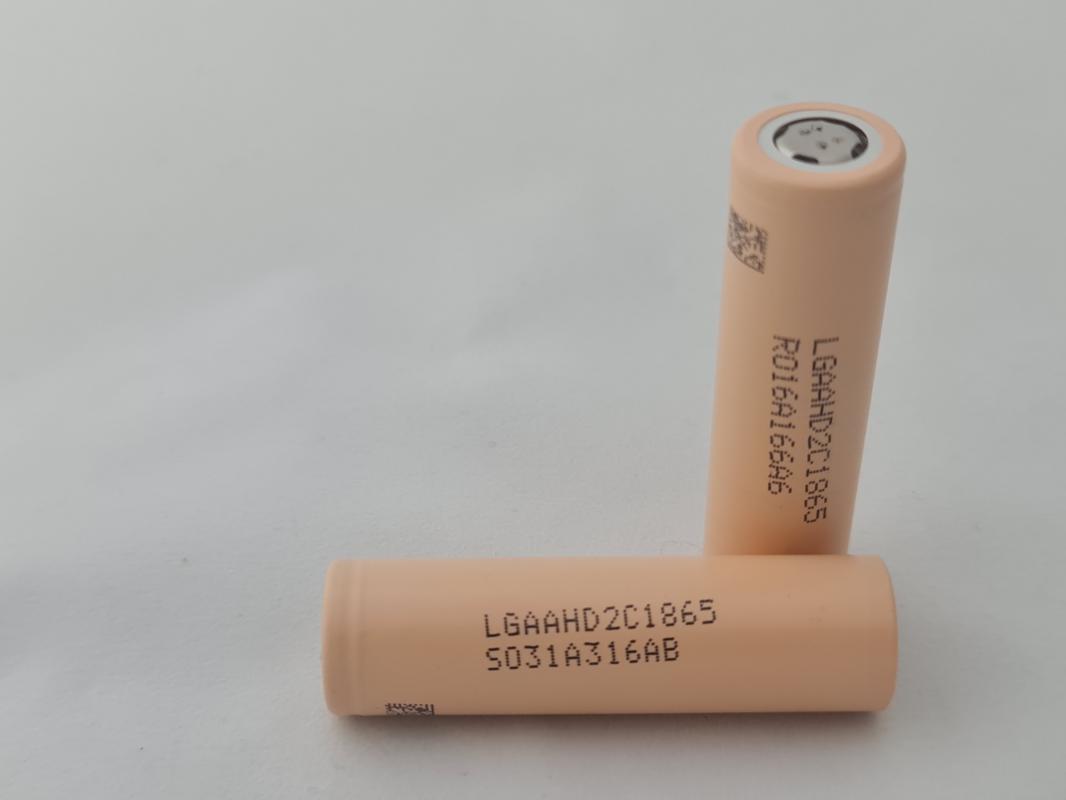 LG HD2C 18650 2100 mAh 3.7 V 20A Yenilenmiş(1700mah)