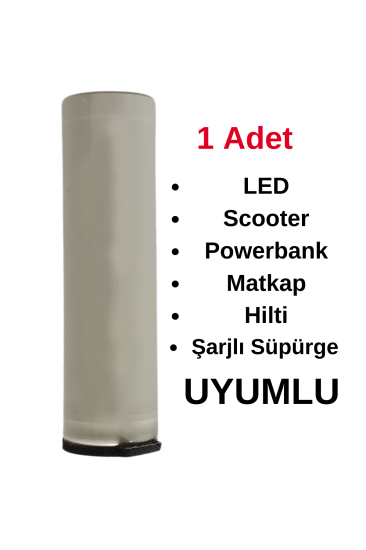 Molicell Üretimli 2200mAh 20700 35A Lityum Pil Şarlı Scooter Matkap Süpürge Uyumlu