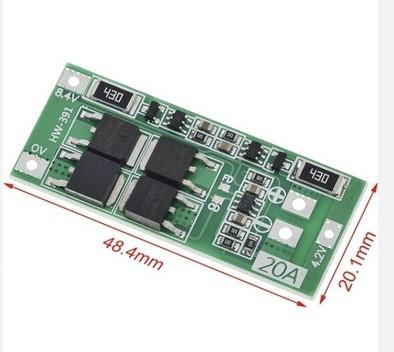 Batarya Yönetim Sistemi (BMS) 2S20A